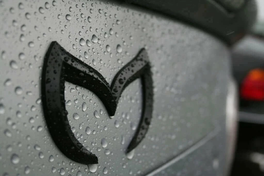 Black Evil M Emblem Badge Decal for Mazda 3 6 (2010-2016)