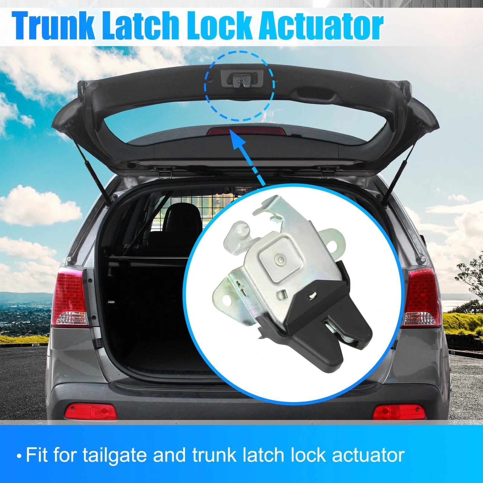 Tailgate Latch Actuator 64610-33011 for Toyota Camry (1992–1996)