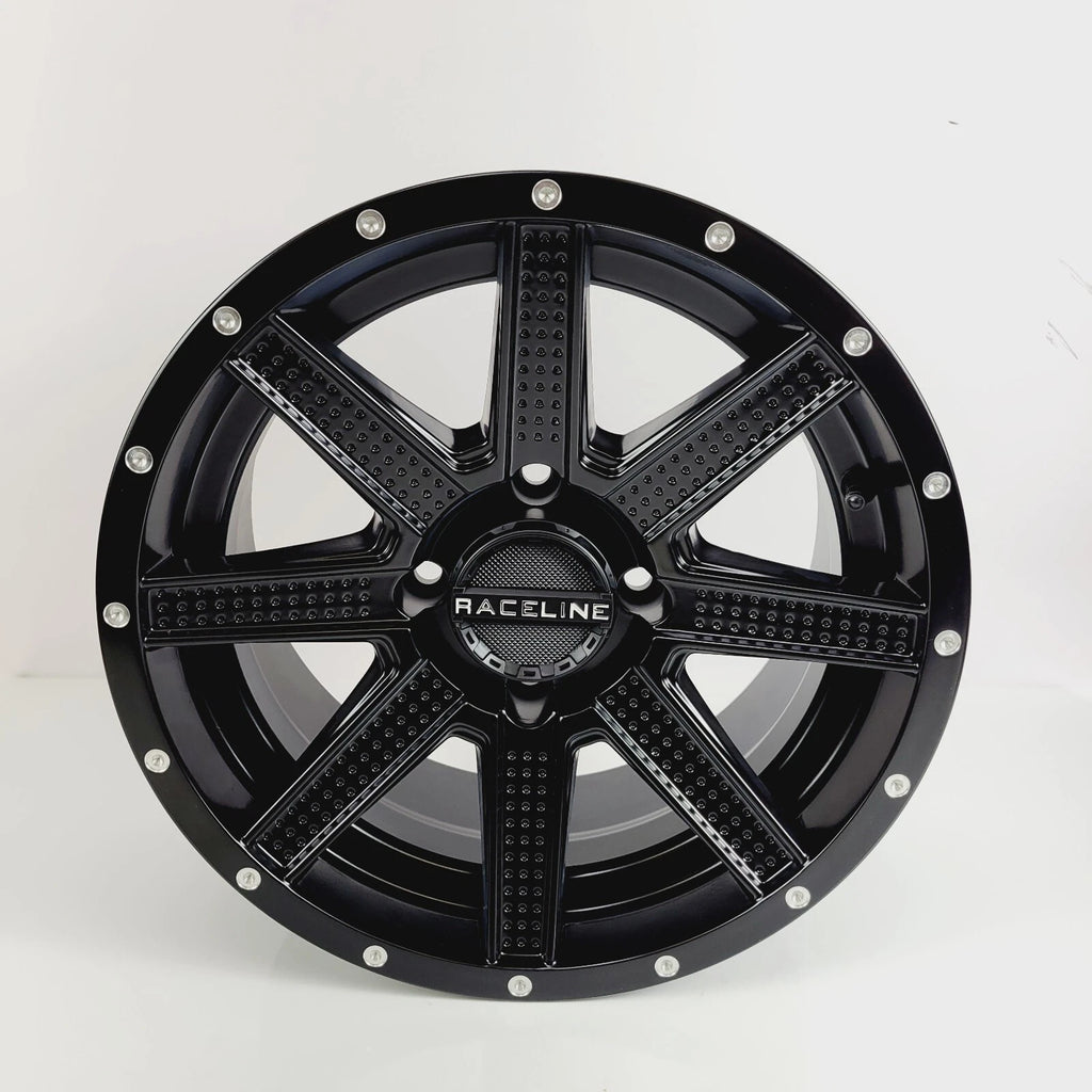 Raceline A92B-47011-52 Black Hostage Wheel for UTV/ATV (14x7)
