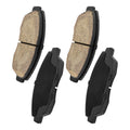 Front Ceramic Brake Pad Kit for Honda Civic Sedan Coupe (2012–2015)
