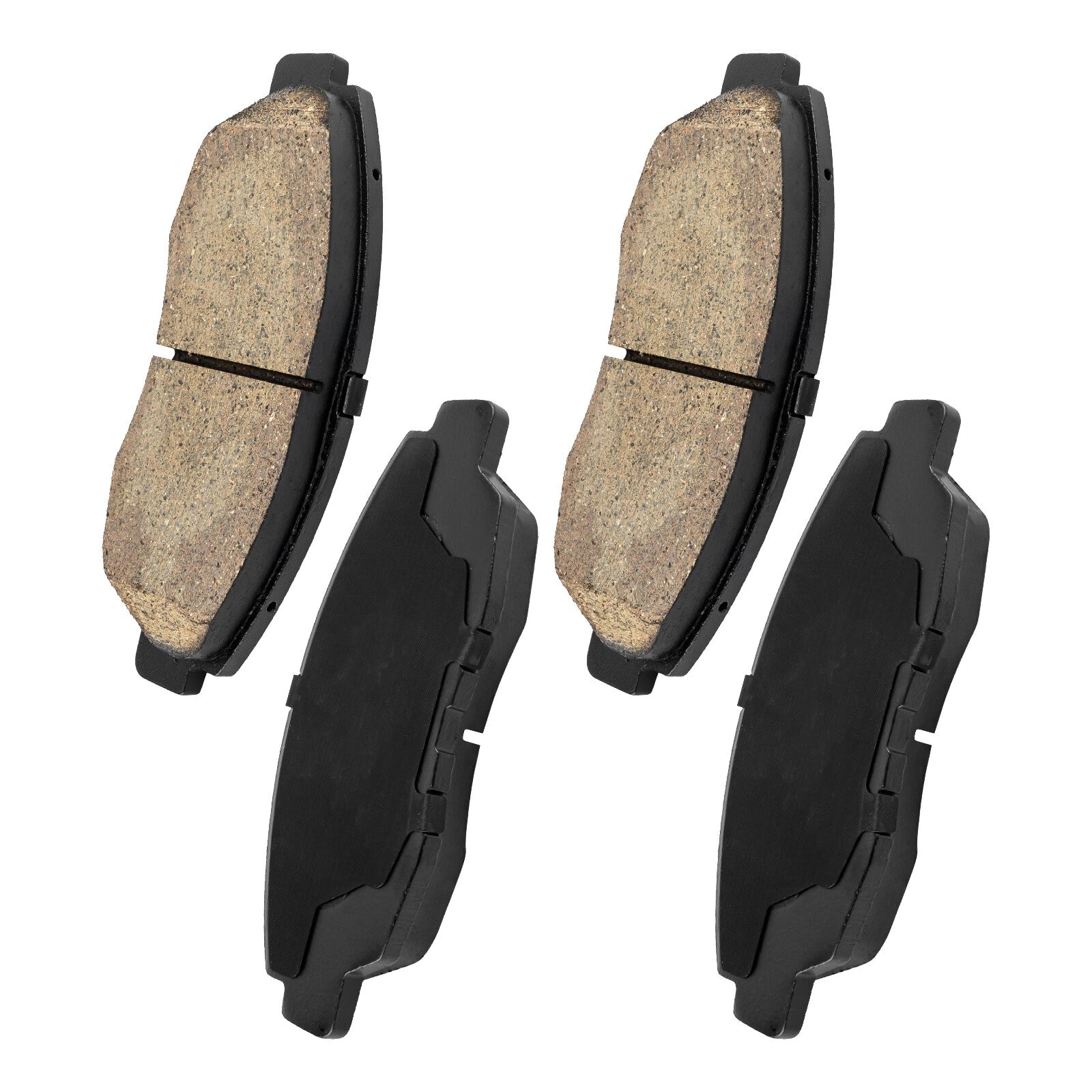 Front Ceramic Brake Pad Kit for Honda Civic Sedan Coupe (2012–2015)