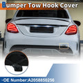 Rear Tow Hook Cover for Mercedes-Benz W205 (2015–2020) No.A2058850256 Moon Grey