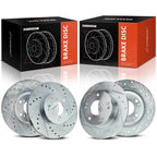 Drilled & Slotted Brake Rotors for Honda Accord (2003-2007)