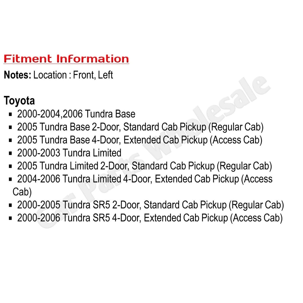 Door Handle Trim for Toyota Camry (2007-2011)
