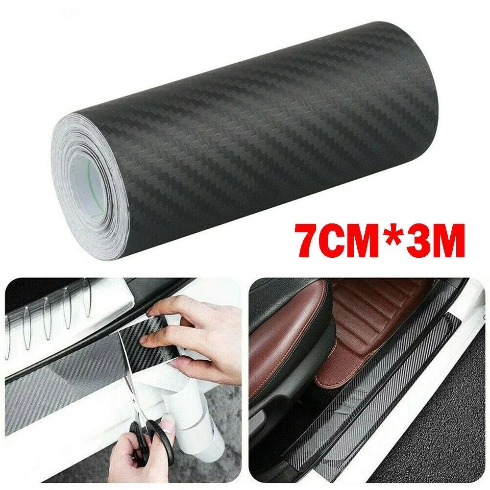 5D Carbon Fiber Door Sill Cover Panel for EXV