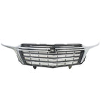 Front Grille Bumper for Chevrolet Equinox (2022–2023) Chrome Black Mesh