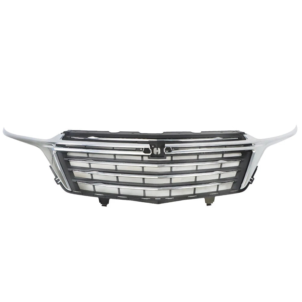 Front Grille Bumper for Chevrolet Equinox (2022–2023) Chrome Black Mesh