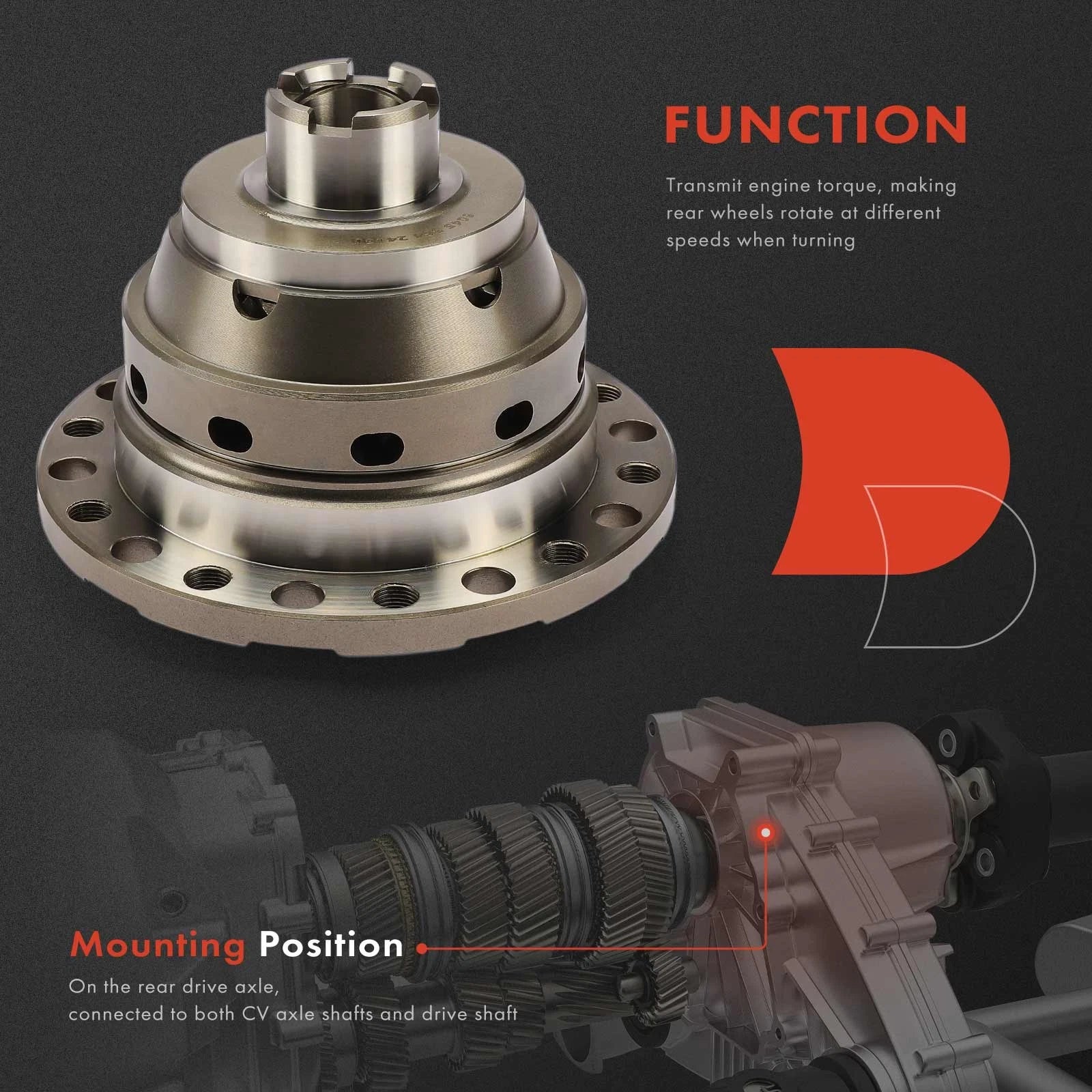 Differential for Honda Civic Acura RSX (2002-2011)