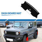 Dashboard Cover Mat for Ford Ranger (2024) - Sun Protector Pad Black