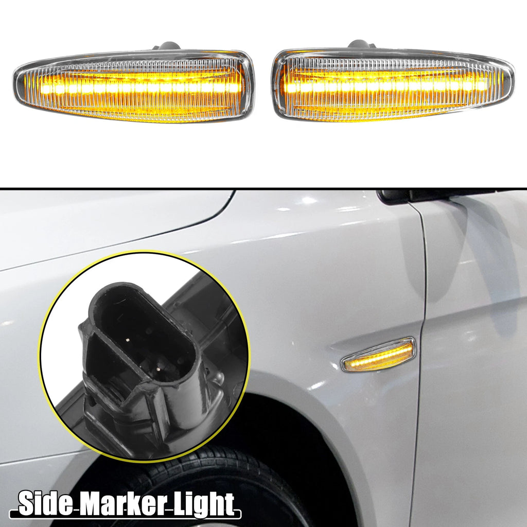 1 Pair LED Side Marker Light for Mitsubishi Lancer VIII (2003–2007) 8351A001