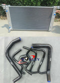 Aluminum Radiator & Black Hose for Holden Commodore VT VX 3.8L V6 (97-02)
