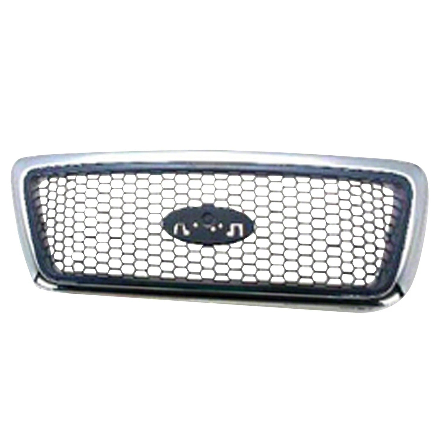 Front Grille Replacement Black Chrome Plastic for 2006–2008 Ford Light Duty