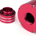 8.5" x 3" Anodized Aluminum Pink Coolant Recovery Overflow Reservoir Tank