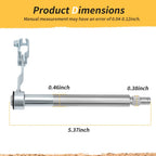 Clutch Actuator Push Lever Spring Arm for Yamaha Warrior 350 YFM350X Raptor 350 (2000–2007)