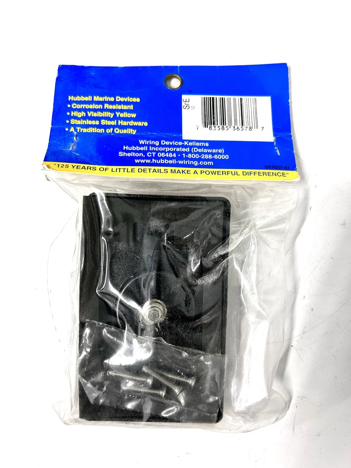 Hubbell TV97 Weatherproof TV Outlet Plate for
