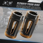 Aluminum Fork Boot Slider Cover for Harley Street Glide FLHX (2014–2024)