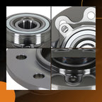 Front Wheel Hub & Bearing Assembly for Dodge RAM 2500 4WD (1994–1999) HA590020