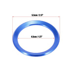 Steering Wheel Decal Ring Cover Trim for BMW 1 3 5 7 Series X1 X3 X5 X6 (2010–2023)