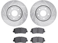 Front Brake Pad and Rotor Kit for Mazda CX-5 (2016–2022) RY847VJ