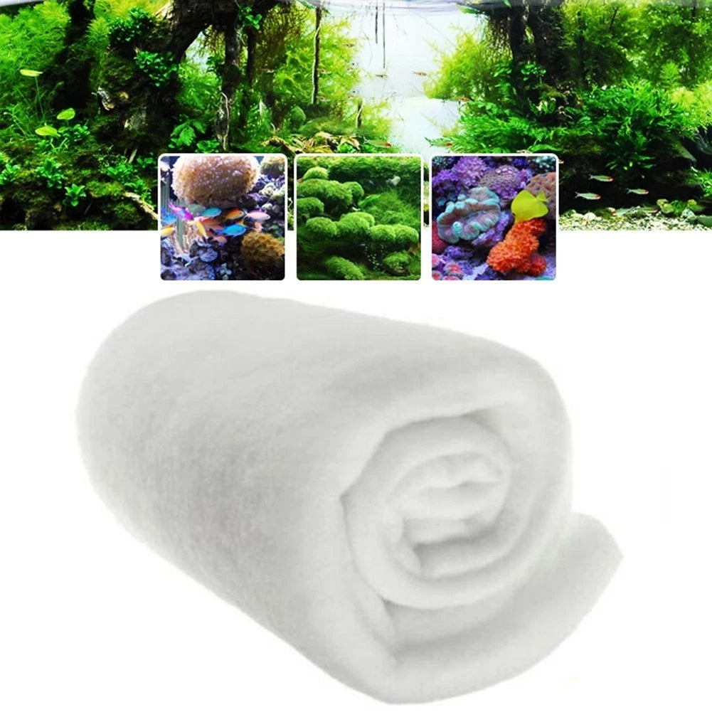 Aquarium Biological Filter Mat 120cm x 30cm x 0.5cm for Freshwater Marine