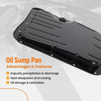 Automatic Transmission Oil Pan for Toyota Camry 2.0L (1983–1991)