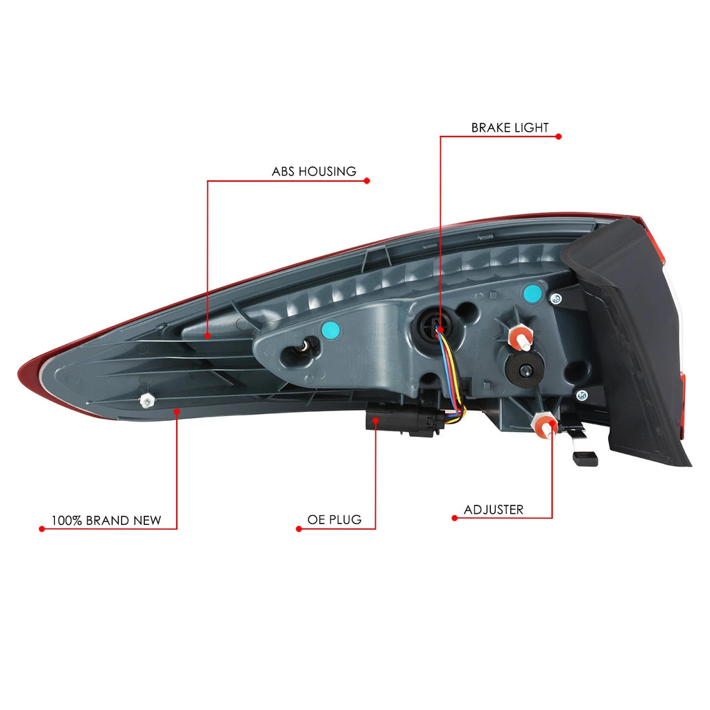 LED Outer Tail Light Assembly for Ford Fusion (2013–2016)