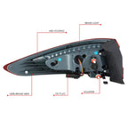 LED Outer Tail Light Assembly for Ford Fusion (2013–2016)