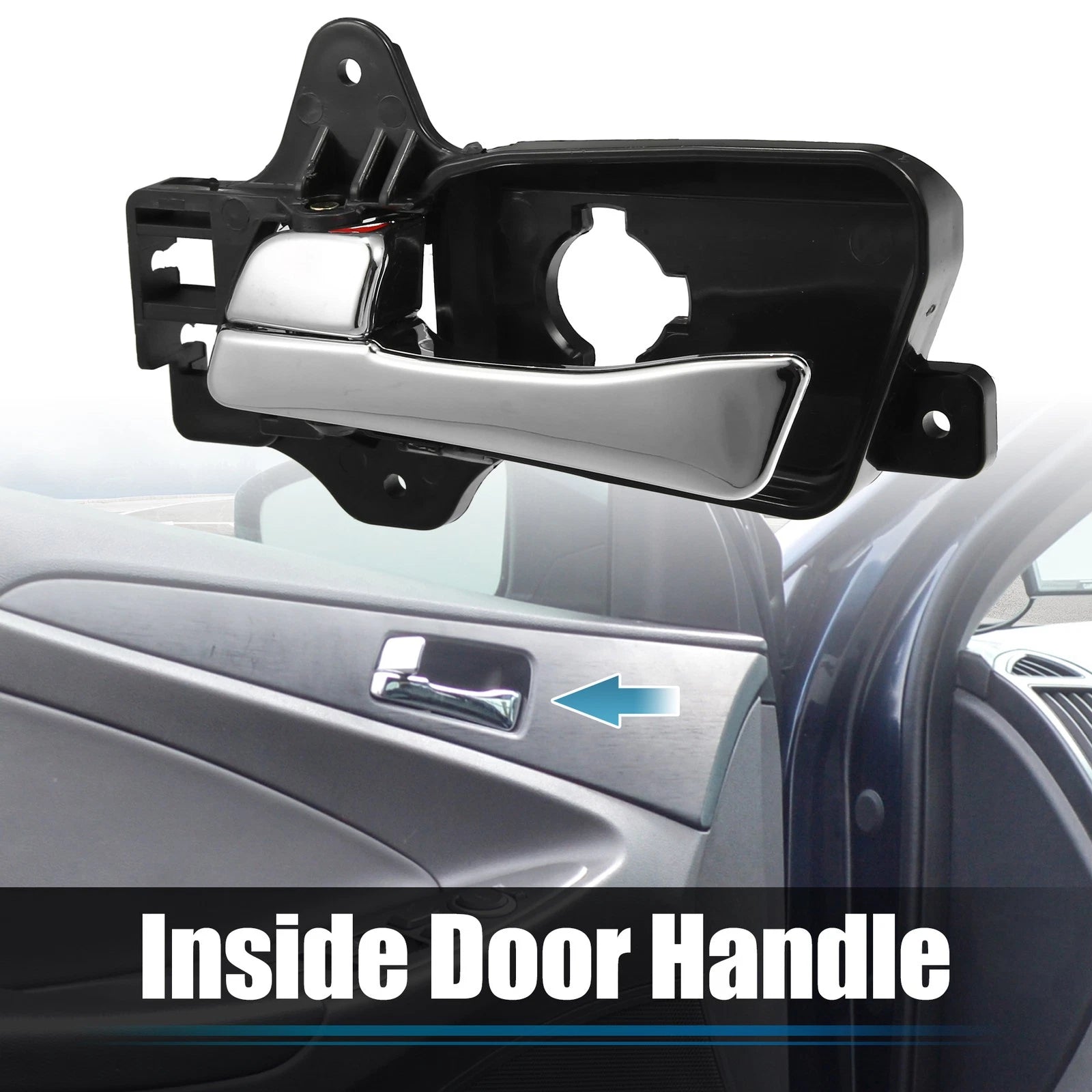 Interior Front Left Door Handle Cover Trim for Hyundai Elantra (2017–2020) 82610-2L010