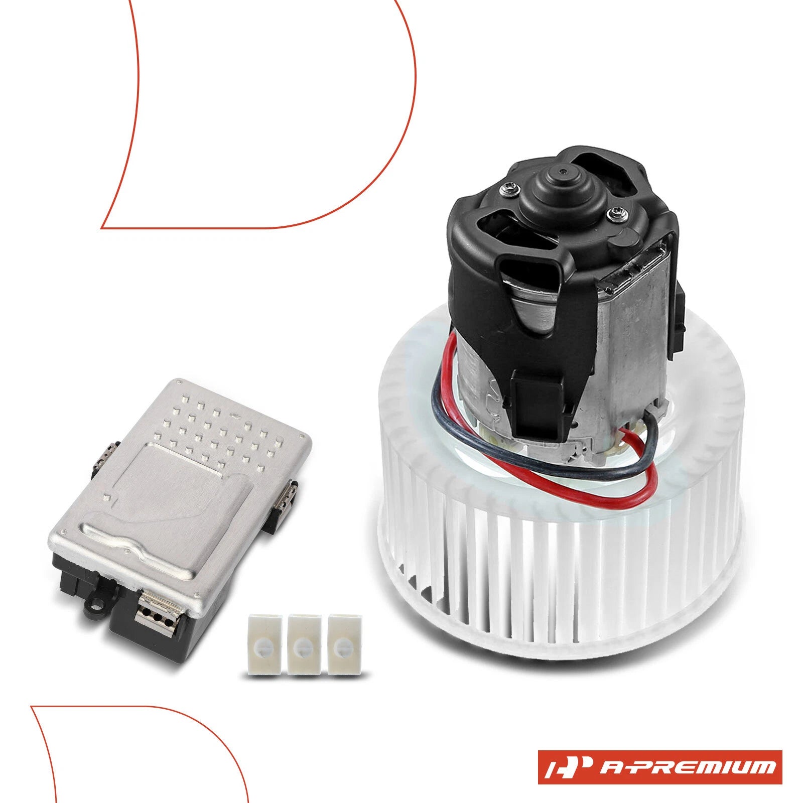 HVAC Heater Blower Motor Resistor Kit for BMW F10 528i 535i 550i (2011–2017)