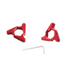19mm Preload Adjusters for Suzuki Kawasaki Honda BMW Ducati Buell Red