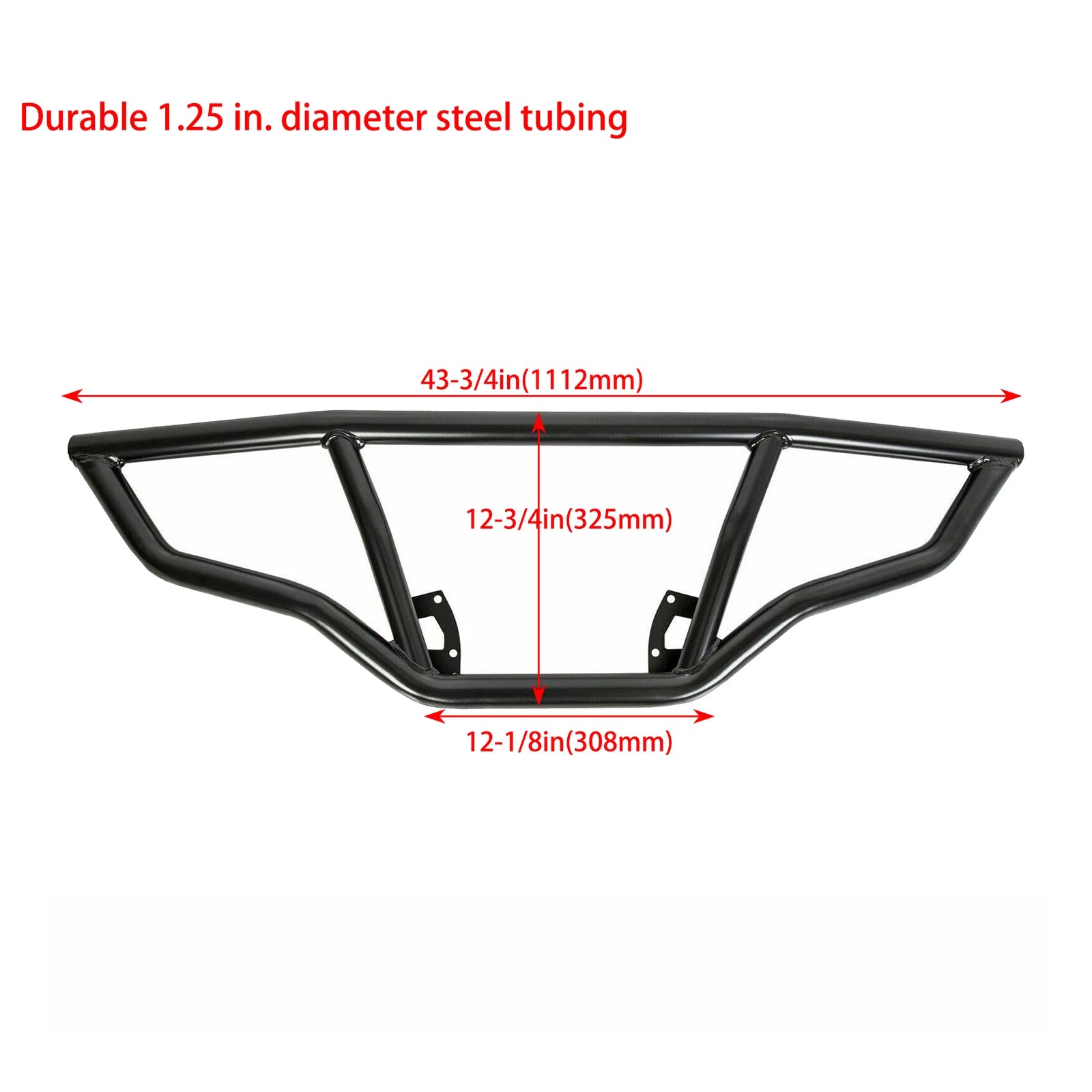 Rear Brush Guard Bumper for Polaris Sportsman 450 570 ETX (2014–2023)