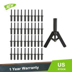 Rivet Gun Set with 40 Poly Rivets for Automotive Use