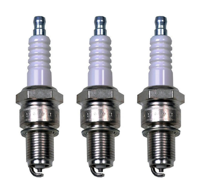 Set of 3 Denso U-Groove Spark Plugs Gap 0.032 for Chevy Metro (1998–2001)