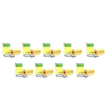 Set of 9 Cartridge Engine Oil Filters for Freightliner Mercedes
