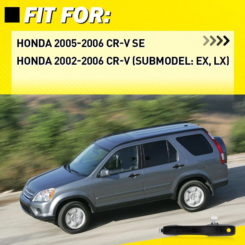 Outside Door Handle for Honda CR-V (2002–2006) Rear Left Driver