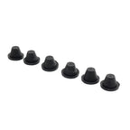 6 x Rubber Side Cover Grommets for Harley Touring Road King Electra Glide (1996-2007)