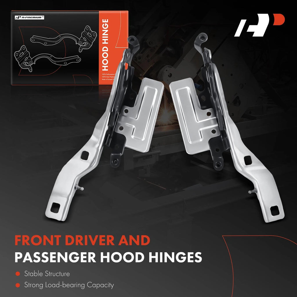 2X Hood Hinge for Ford Expedition Lincoln Navigator (2018-2023)