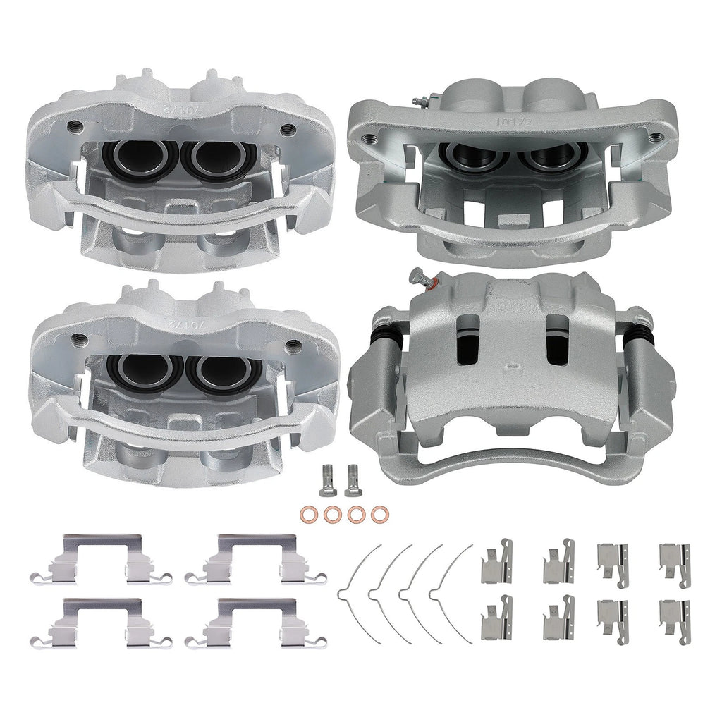 4X Rear Front Brake Caliper for Ford Excursion F-250 F-350 Super Duty 1999-2004