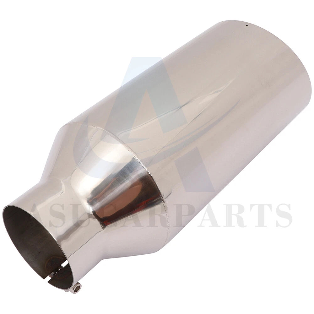 4" Inlet Stainless Steel Bolt On Exhaust Tip (Universal)
