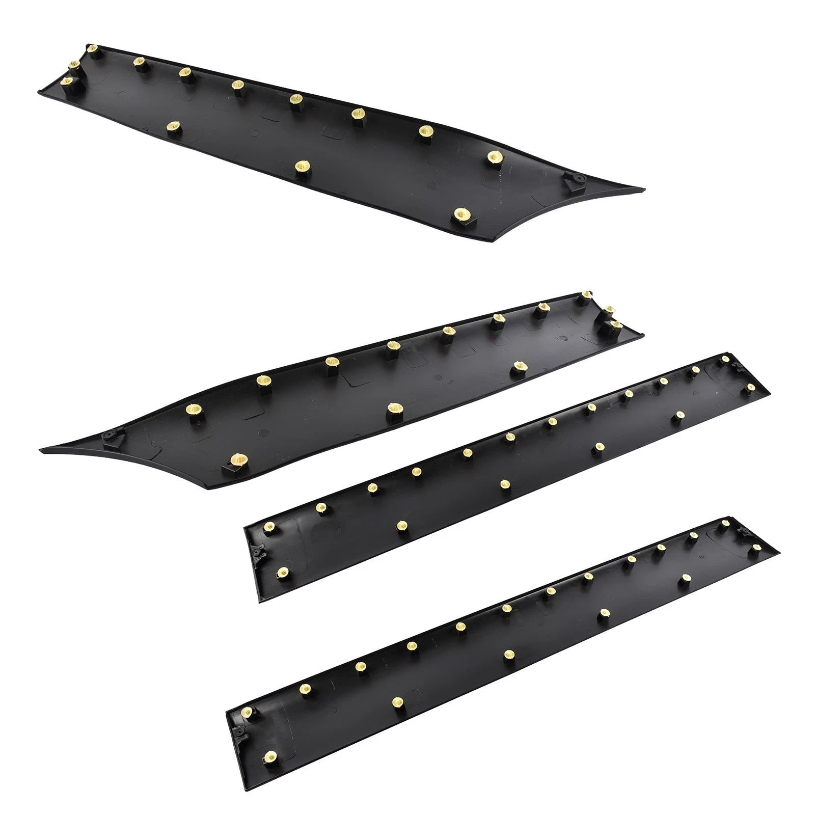Set of 4 Door Trim Lower Moldings for Mercedes Sprinter 3500 (2019–2023)