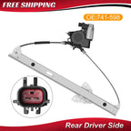 Rear Left Power Window Regulator w/ Motor for Dodge Durango Dakota (1998–2004)