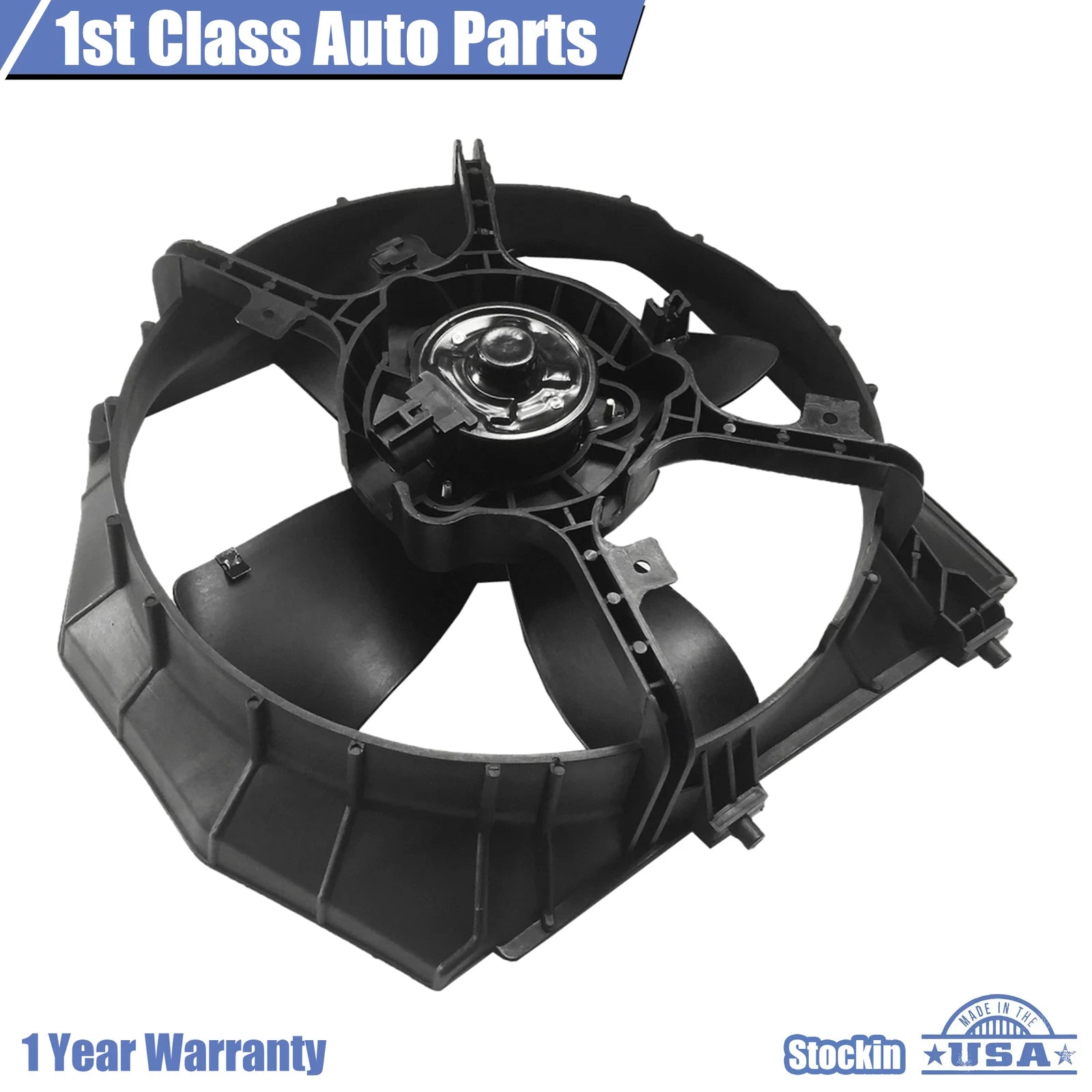 Radiator Cooling Fan Assembly for Mazda Protege (1995-1998)