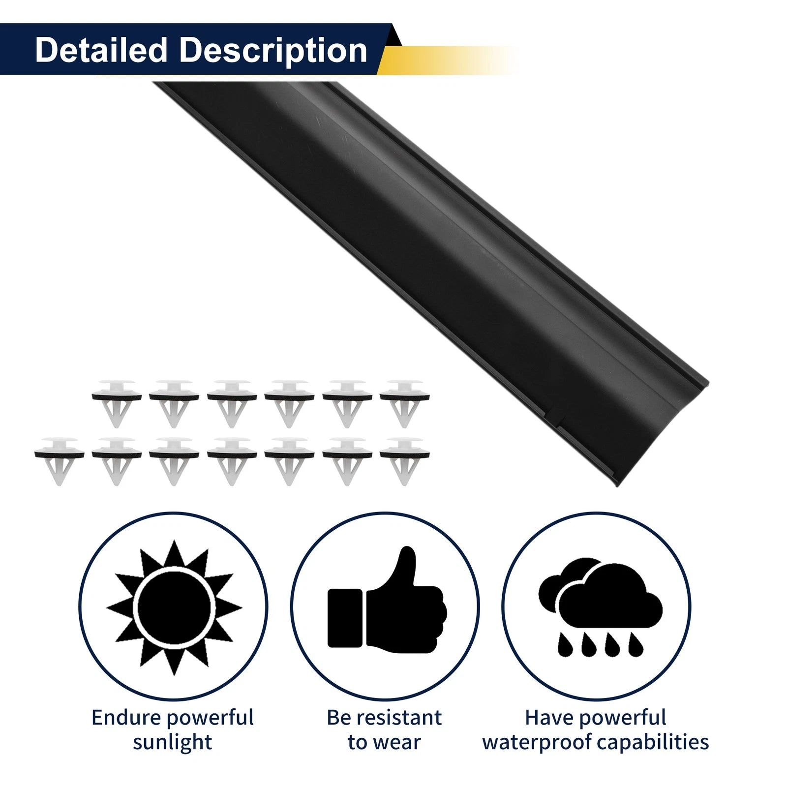 Door Side Lower Trim Garnish for Mazda CX-5 (2017–2026)