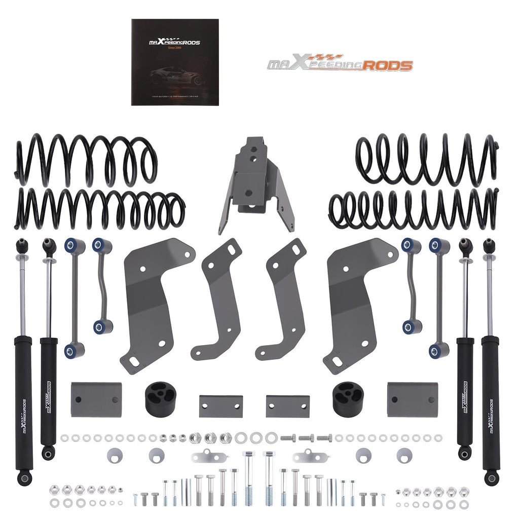 3.5" Lift Kit with Shocks & Control Arms for Jeep Wrangler JLU (2018–2023)
