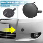 Tow Hook Cover for Toyota Yaris (2007–2010) 52127-0D908 Unprimed Black