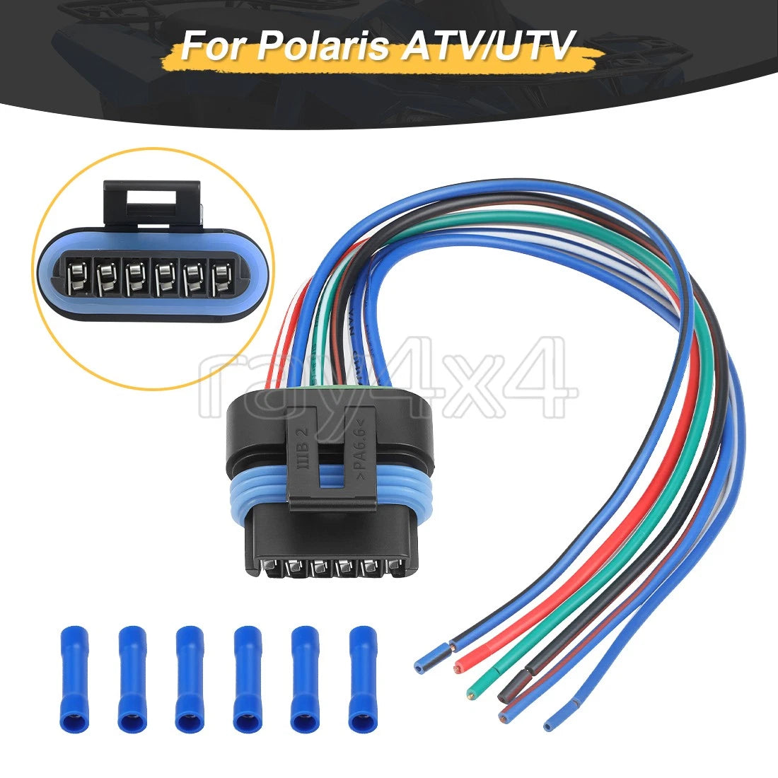 Transmission Switch Pigtail Harness for Polaris Sportsman 550 570 600 700 800 (2008–2021)