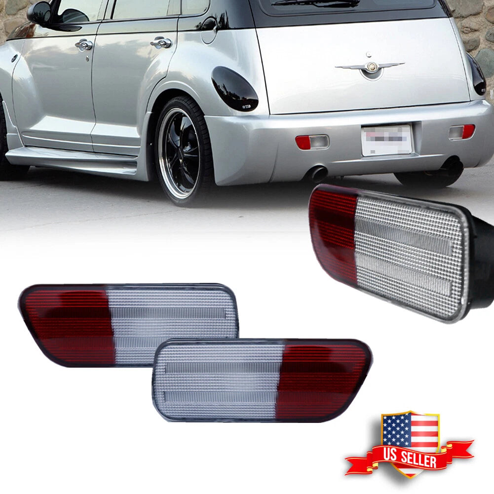 Backup Reverse Light Reflector Lens Pair for Chrysler PT Cruiser (2006–2010)