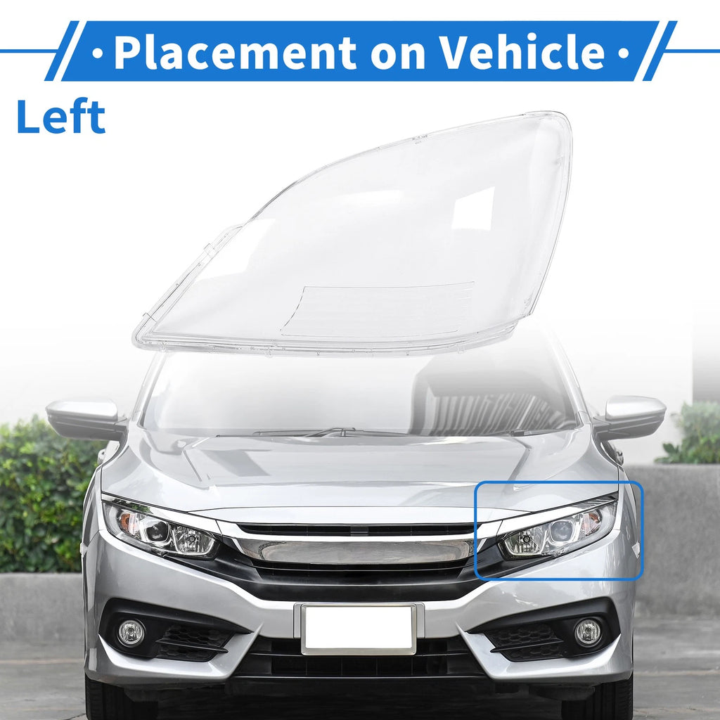 Headlight Lens Cover for Lexus GX470 (2003–2009) PC Clear