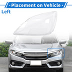 Headlight Lens Cover for Lexus GX470 (2003–2009) PC Clear