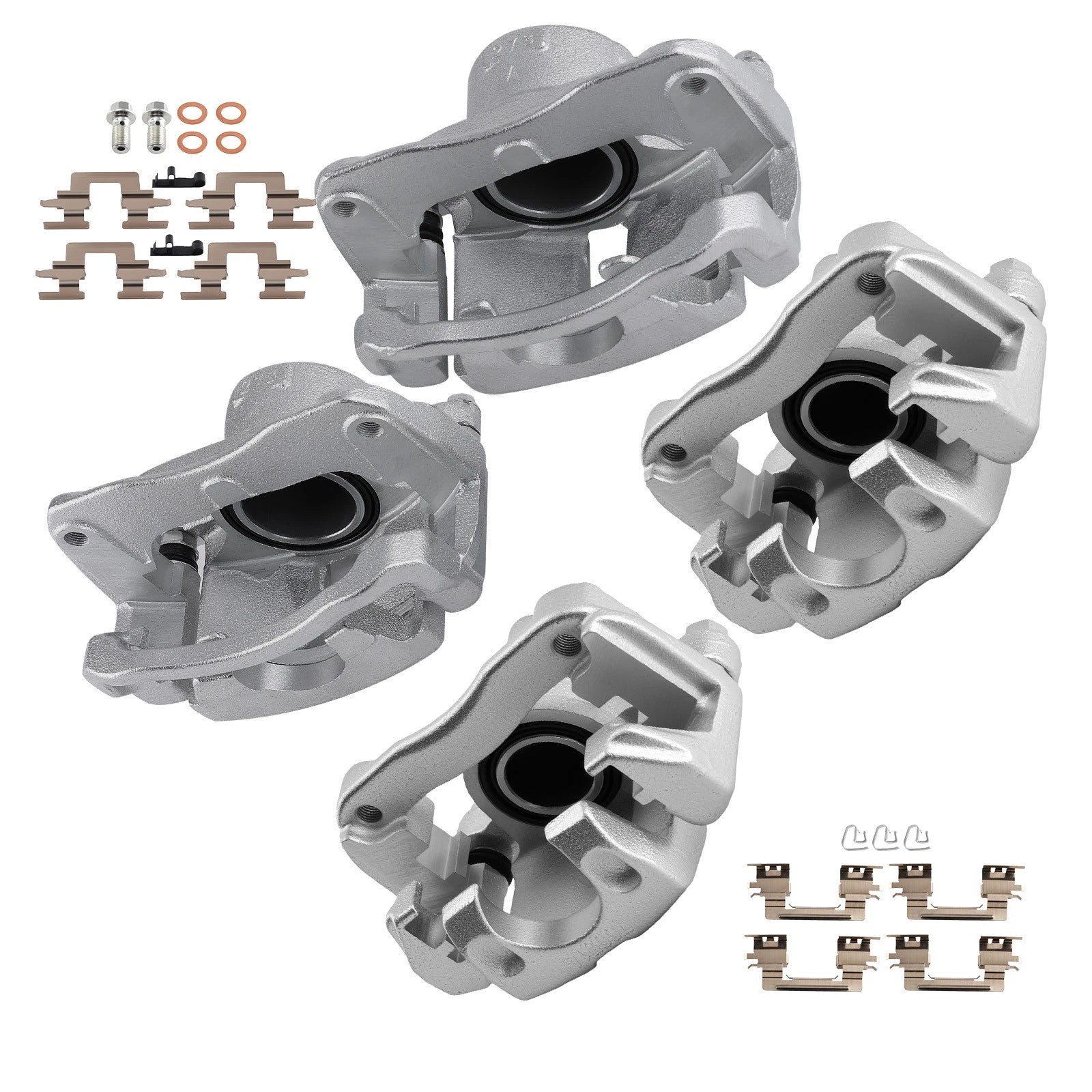 Set of 2 Front Rear Disc Brake Calipers for Toyota Avalon (2005–2007)